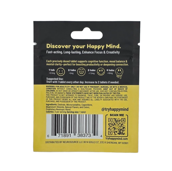 2.5mg - 4ct Microdose